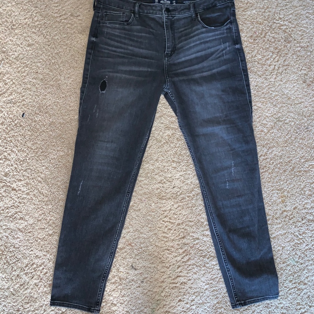 Hollister cropped ankle jeans